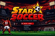 Tela de abertura 16-bit aprovada do STAR SOCCER